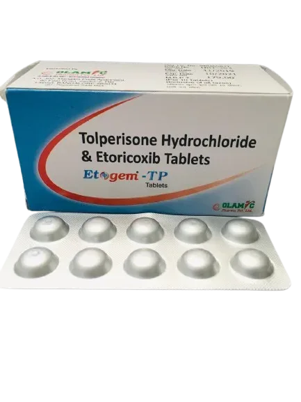 ETOGEM-TP - Etoricoxib 60mg +Tolperisone 150mg