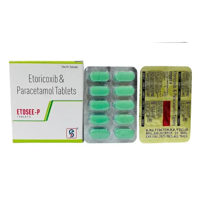 ETOSEE-P - Etoricoxib 60 Mg + Paracetamol 325 mg
