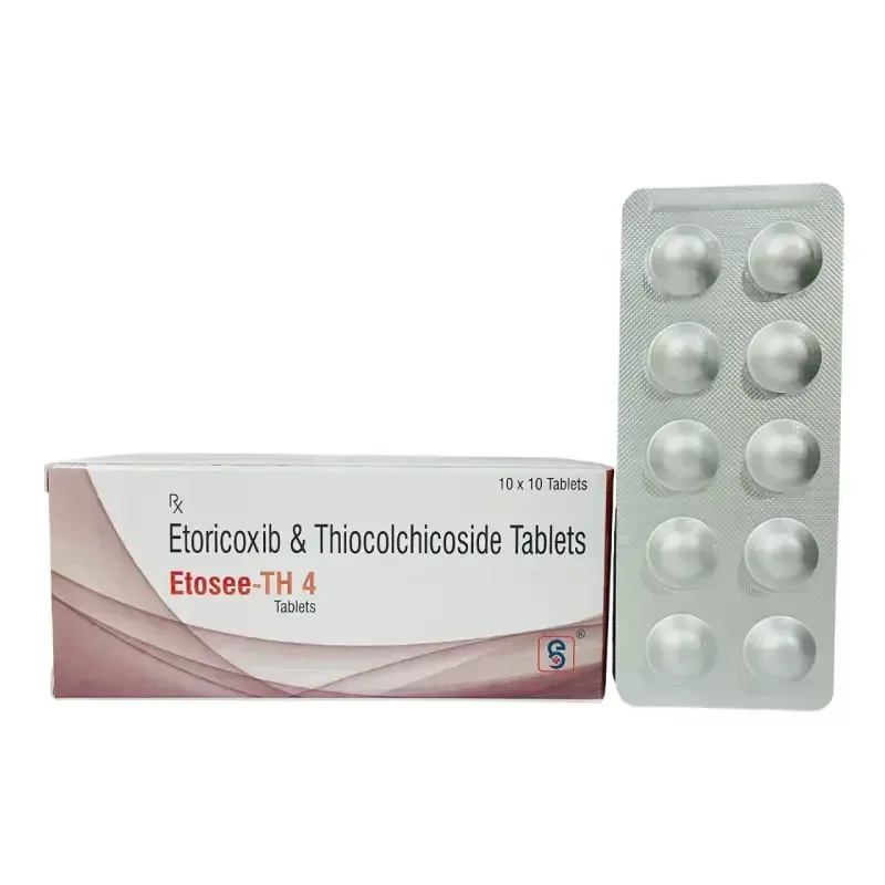 ETOSEE-TH 4 - Etoricoxib 60 Mg + Thocolchicoside 4 mg