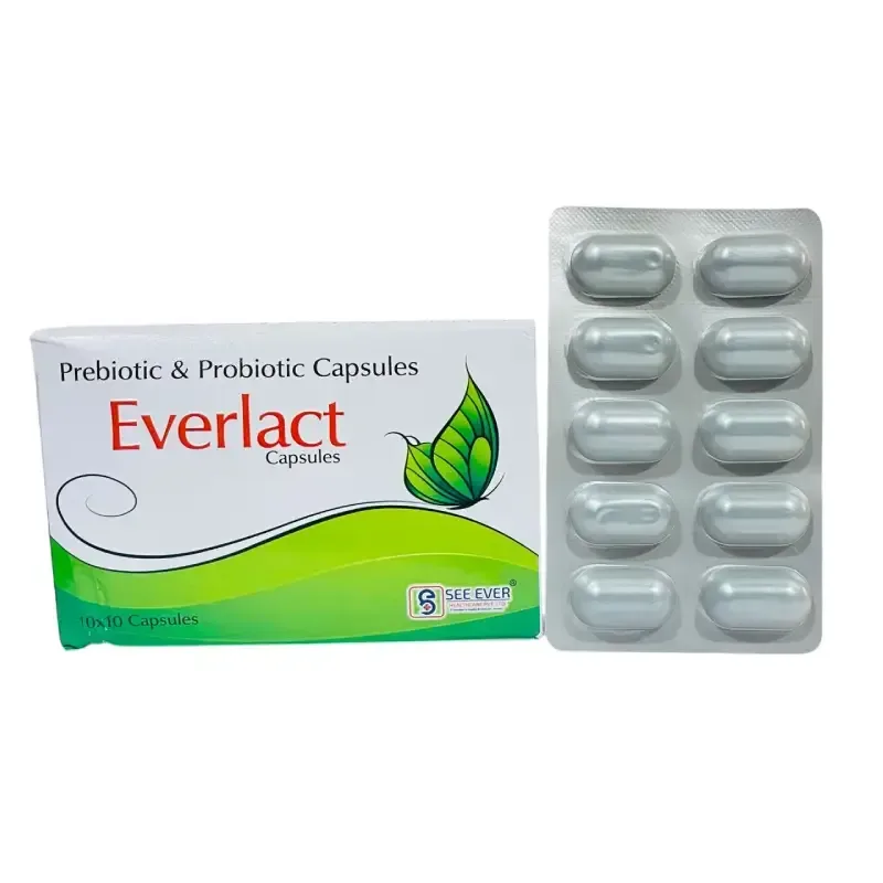 EVERLACT CAPS - Pre & Pro Biotic Capsules