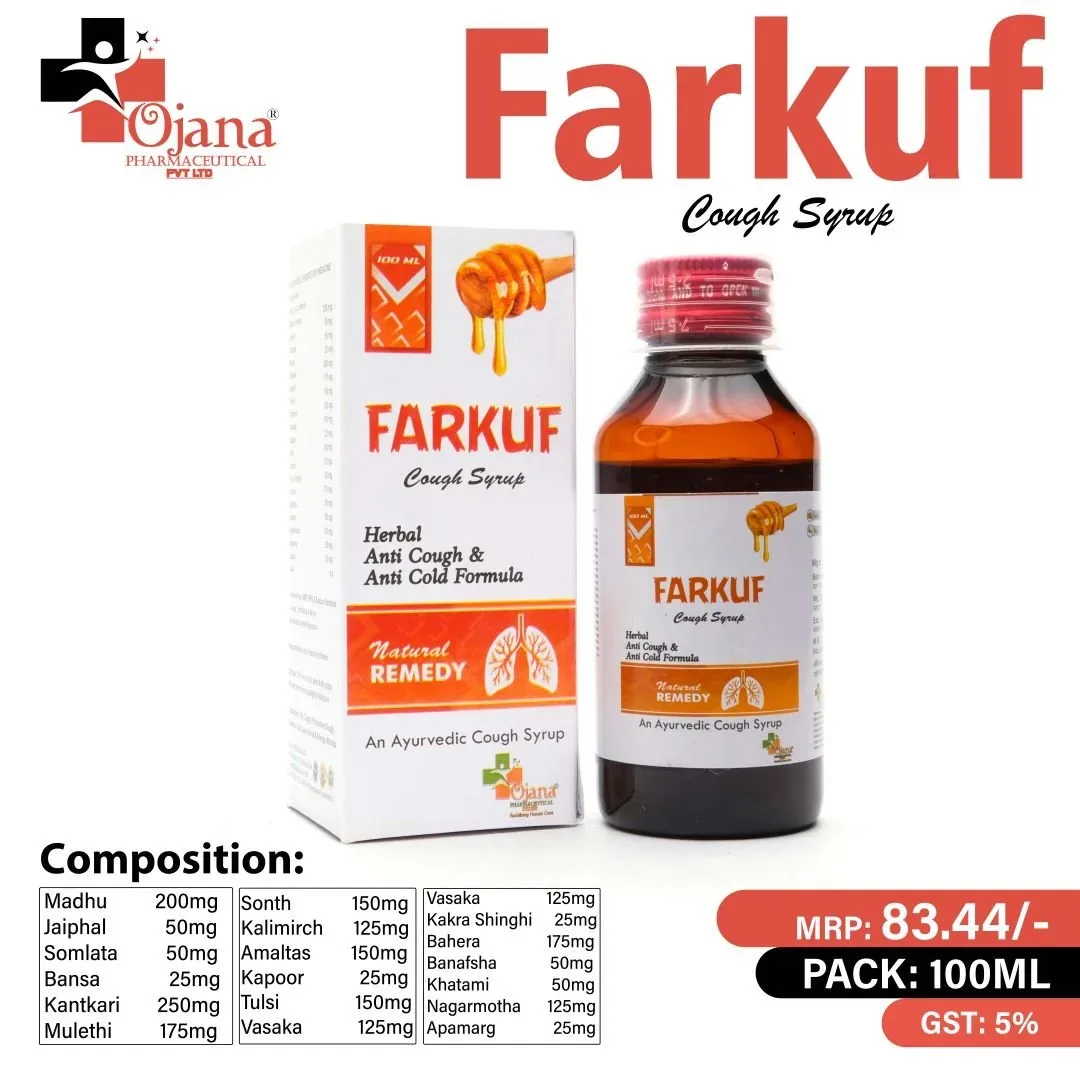 Farkuf-Honey Syp - Herbal Anti Cough & Anti Cold Formula