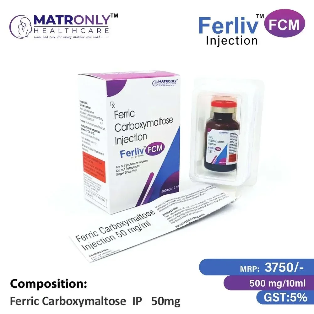 Ferliv FCM - Ferric Carboxymaltose (50mg)
