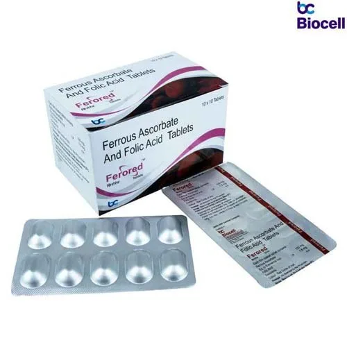 FERORED (ALU- ALU) - Biocell Pharmaceuticals
