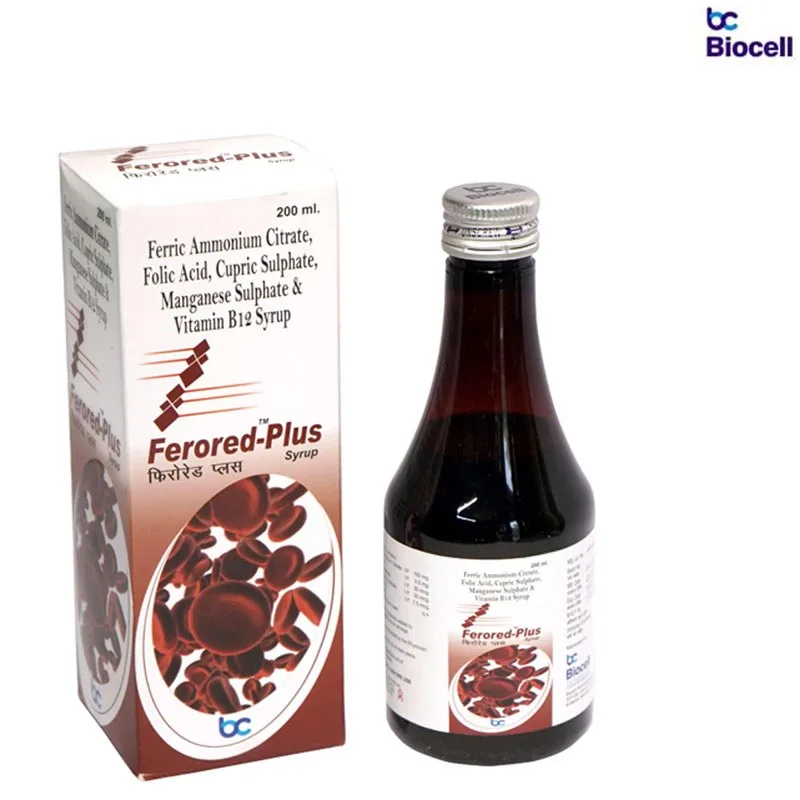 FERORED - PLUS SYP - Biocell Pharmaceuticals
