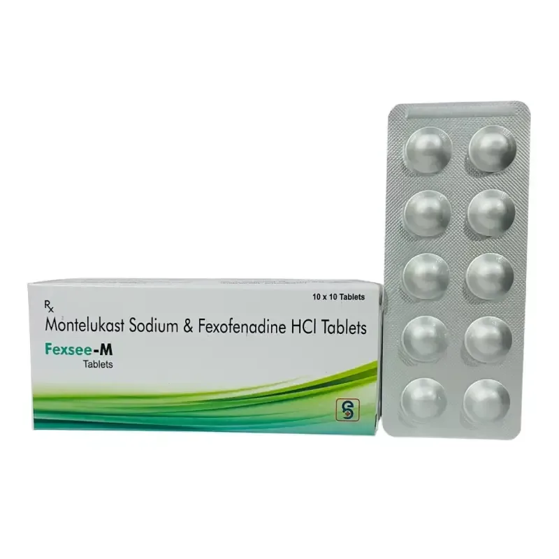 FEXSEE-M - Fexofenadine 120Mg + Montelukast 10Mg