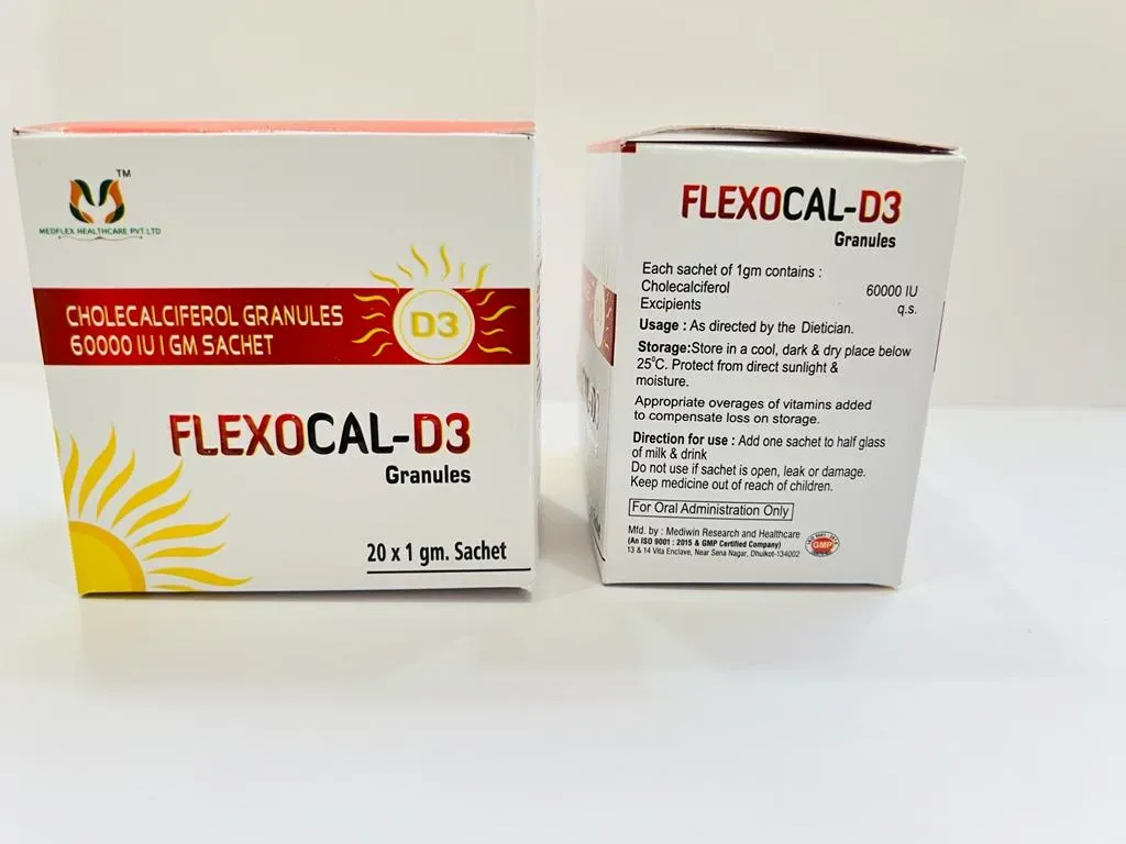 FLEXOCAL-D3 SACHET - Medflex Healthcare