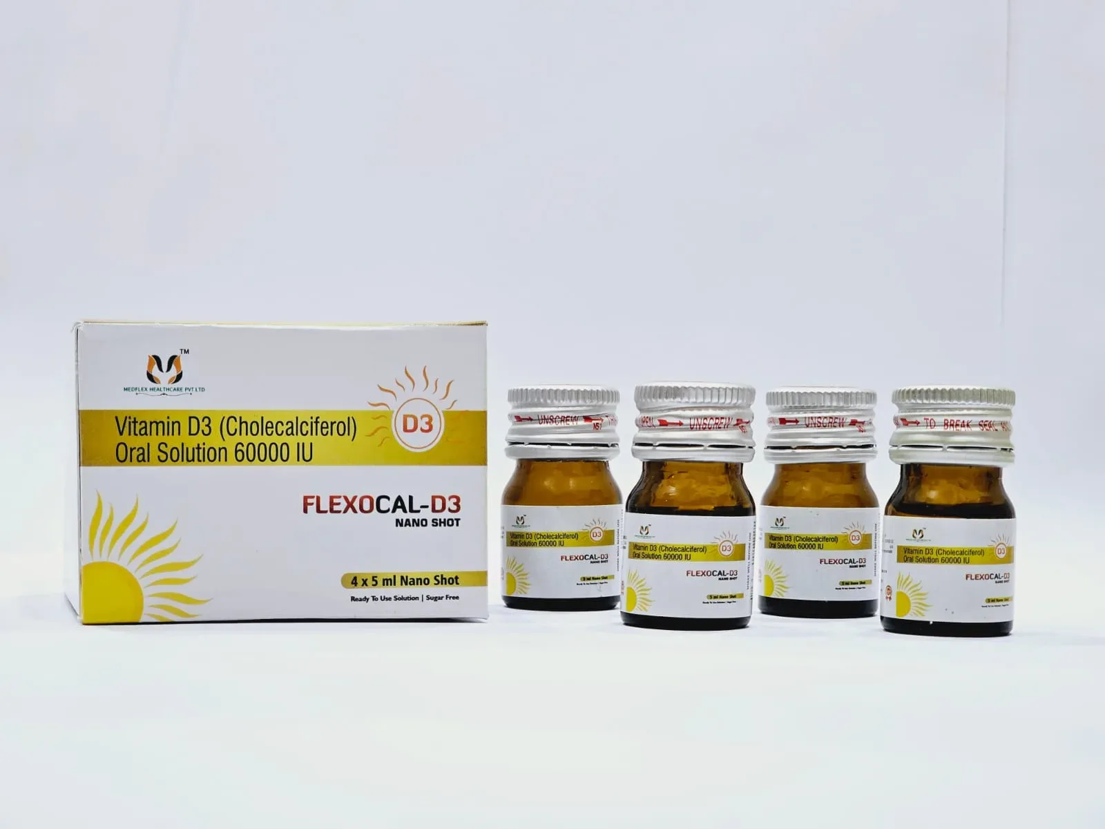FLEXOCAL-D3 SHOTS - Medflex Healthcare