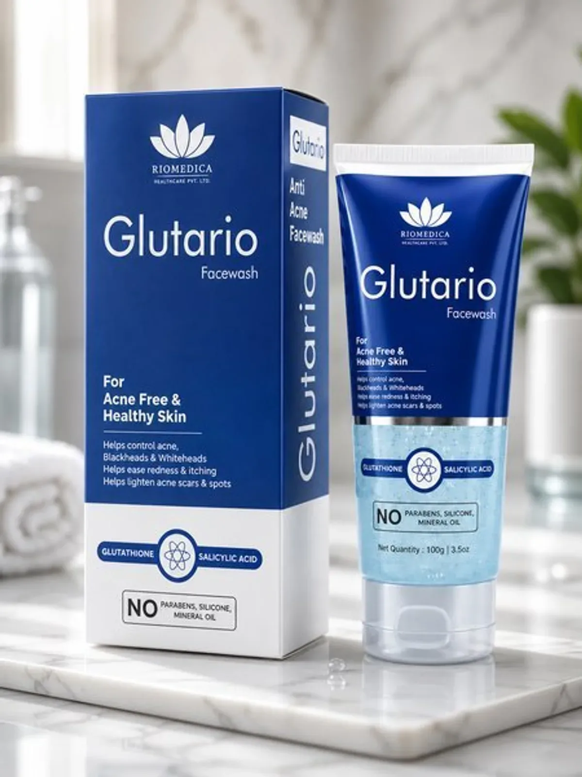 GLUTARIO FACEWASH Wash