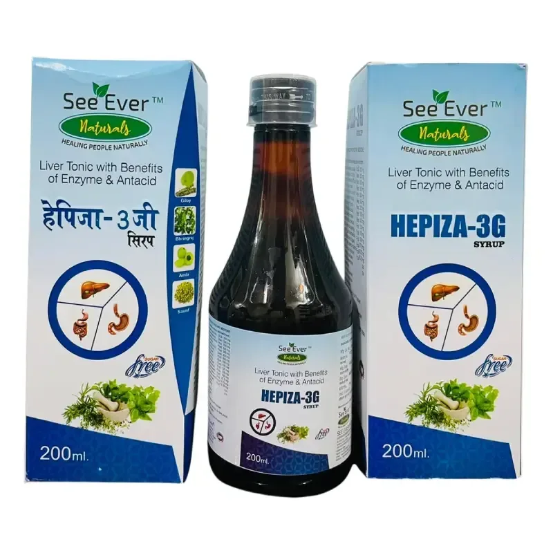 HEPIZA-3G - ENZYME+LIVER+ANTACID SYRUP