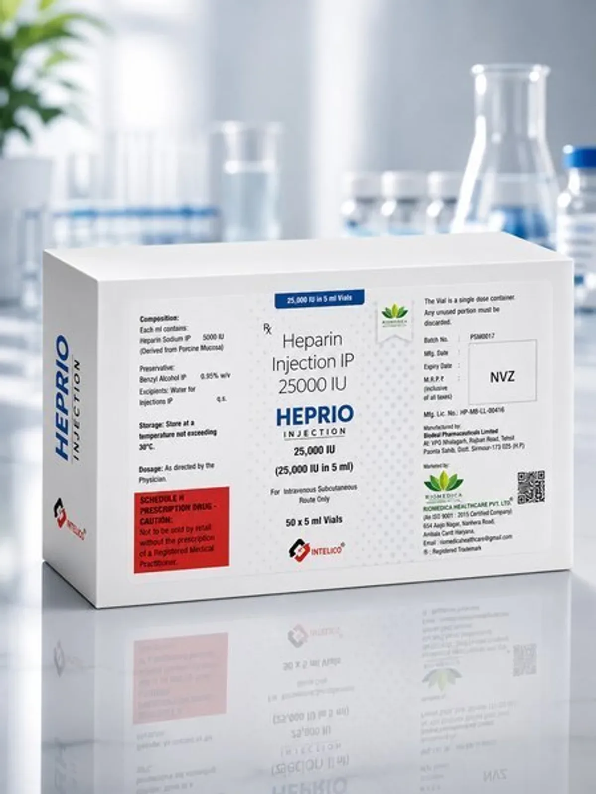HEPRIO 25000 Injection