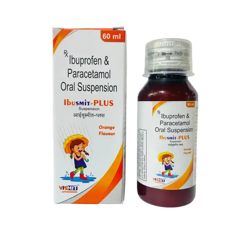 IBUSMIT-PLUS - Ibuprofen (100 mg) + Paracetamol (162.5 mg)