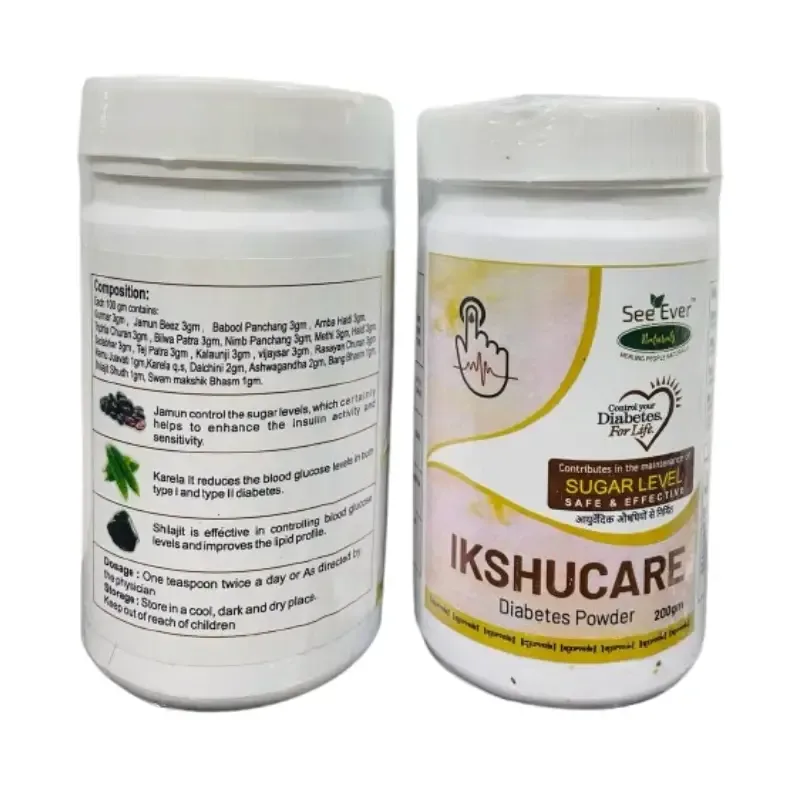 IKSHUCARE POWDER - AYURVEDIC POWDER FOR CONTROLLING SUGAR LEVEL (DIABETES)