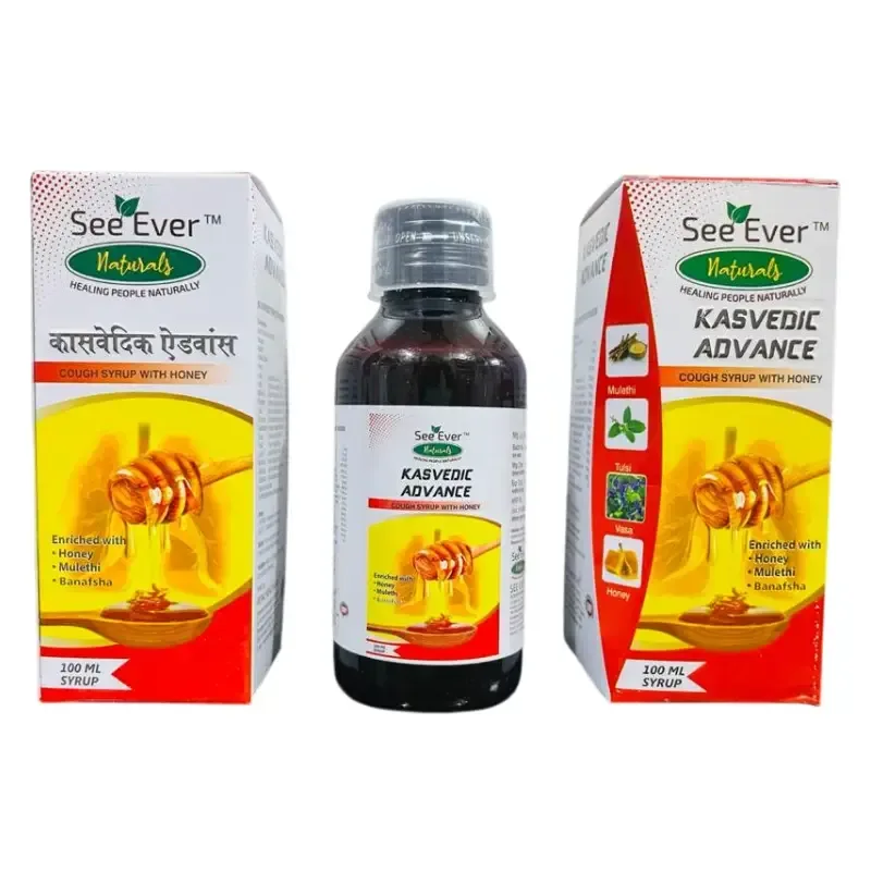 KASVEDIC ADVANCE - COUGH SYRUP WITH HONEY