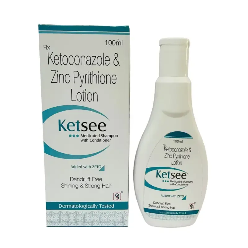 KETSEE SHAMPOO - Ketoconazole 2% + Zpto Shampoo (CONDITIONER)