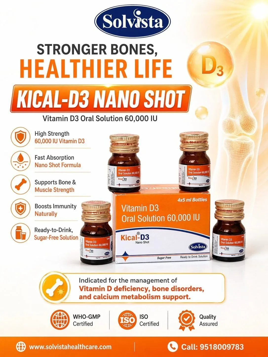 KICAL-D3 NANO SHOT - Composition: