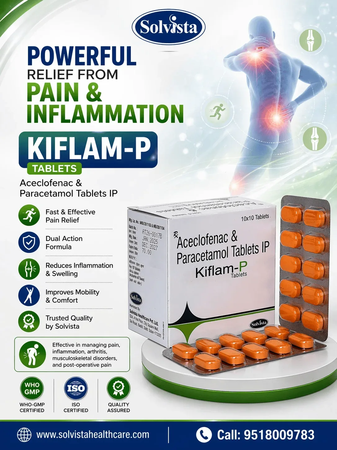 KIFLAM-P - Composition: