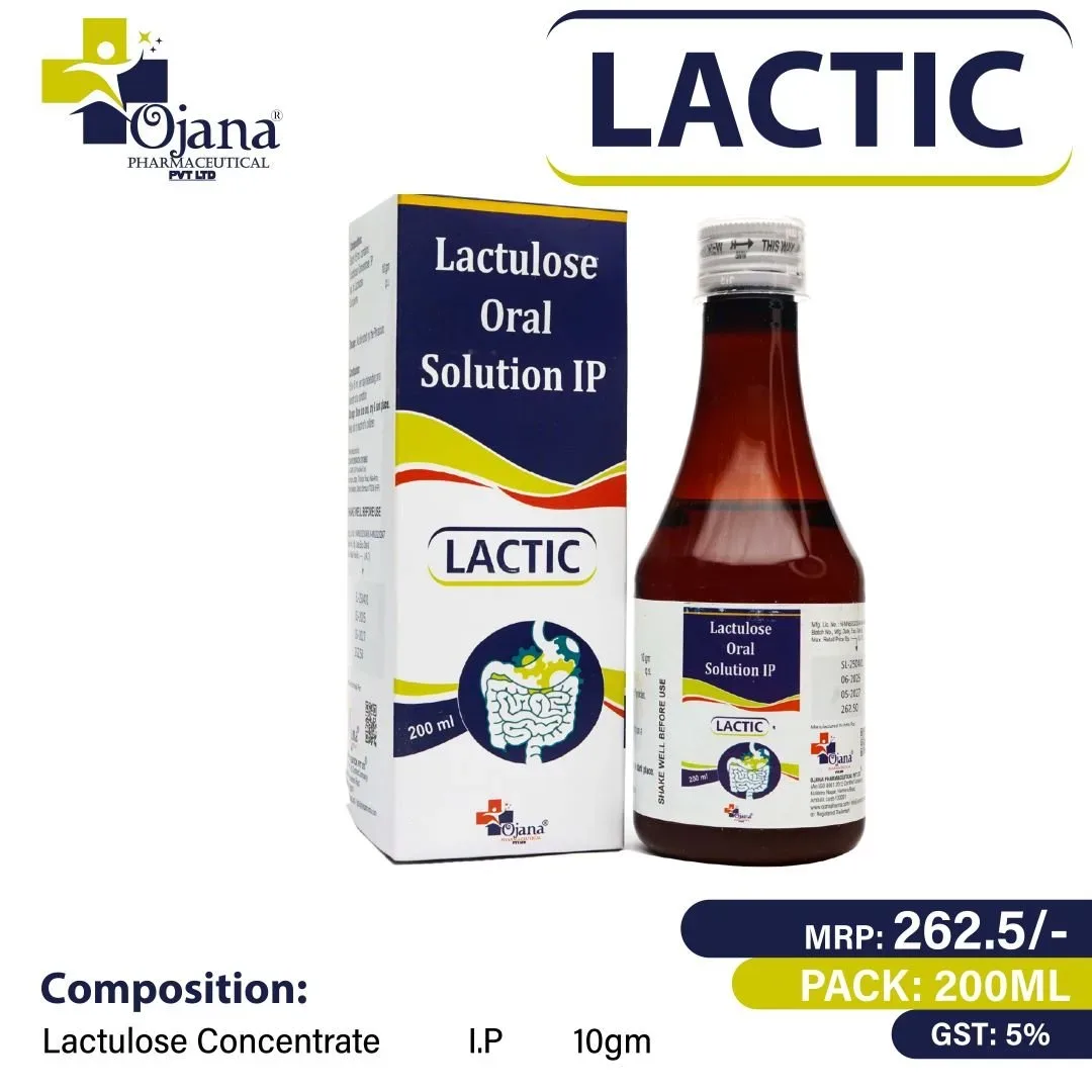 Lactic 200ML - Lactulose USP 10gm /15ml Solution