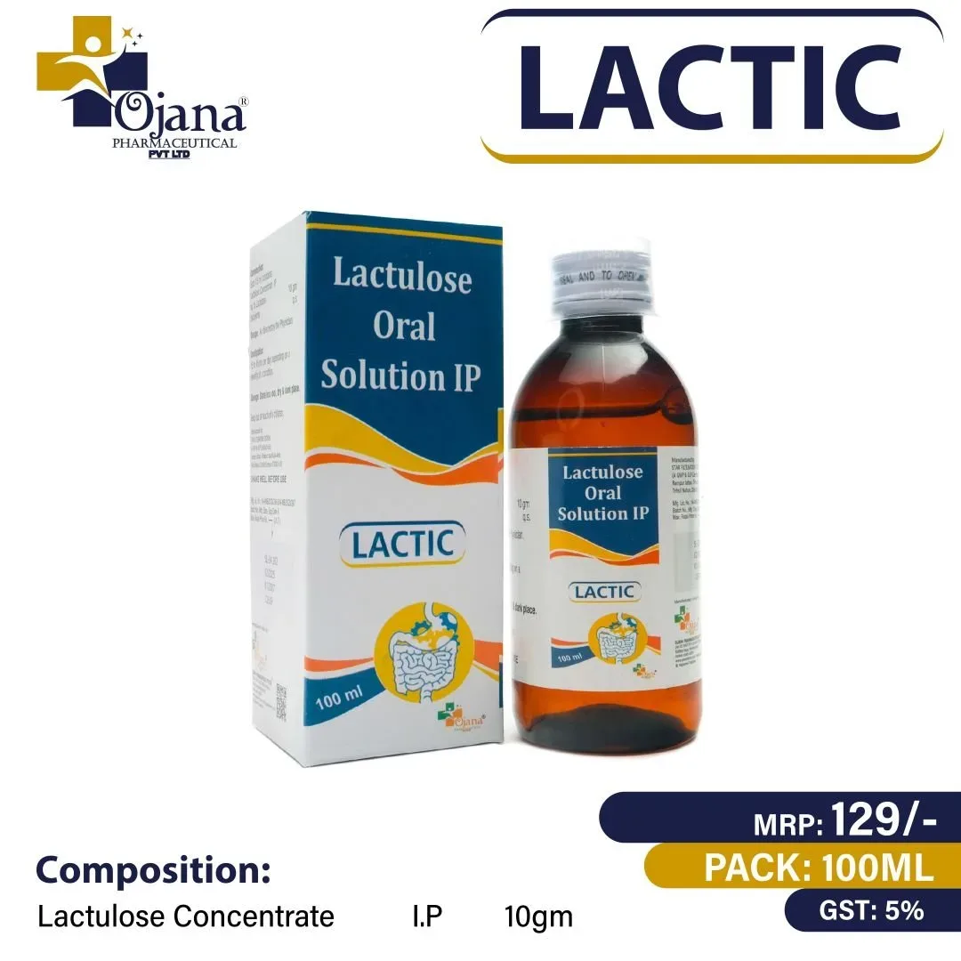 LACTIC - Lactulose USP 10gm /15ml Solution with carton