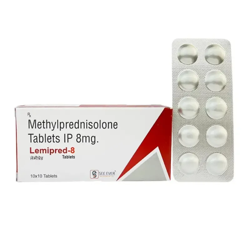 LEMEPRED-8 - Methylprednisolone 8Mg