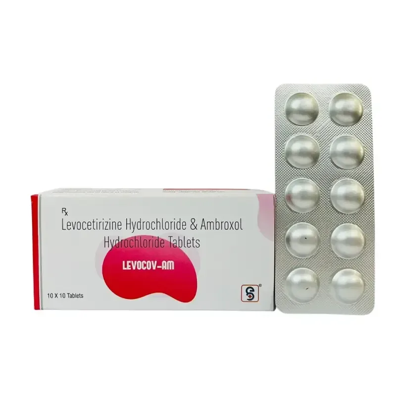 LEVOCOV-AM - Levocetirizine 5Mg + Ambroxol 60 mg