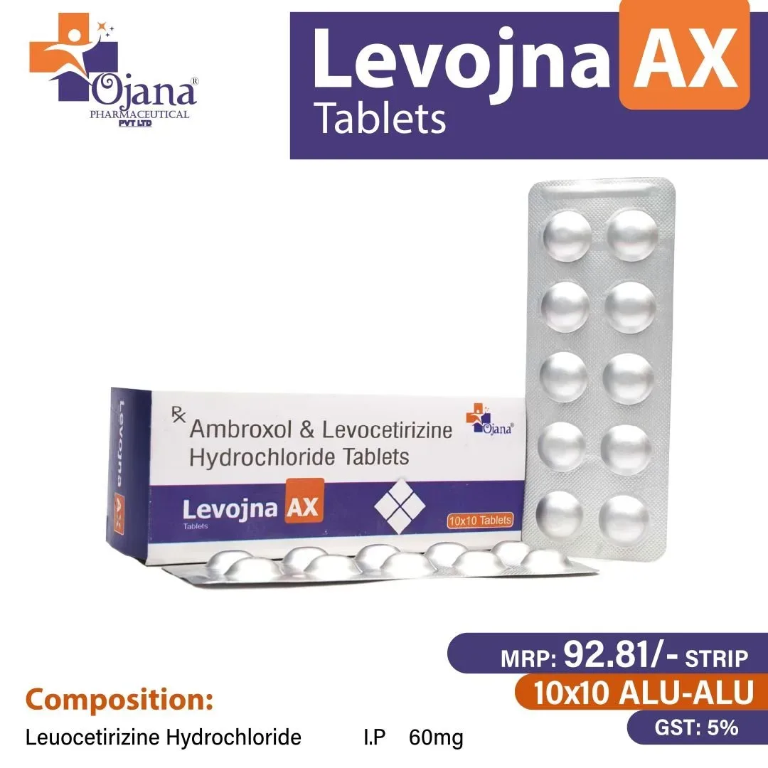 LEVOJNA AX - Levocetirizine (5mg) + Ambroxol (60mg)
