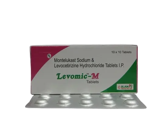 LEVOMIC -M - Levocetirizine 5mg + Montelukast 10mg