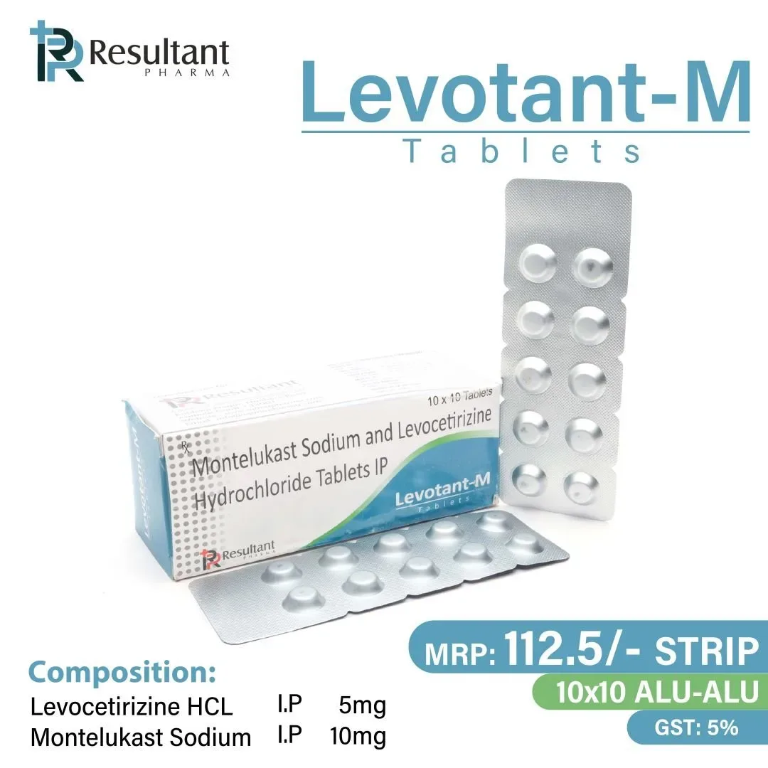 LEVOTANT-M - Levocetirizine I.P 5 mg + Montelukast Sodium I.P 10 mg