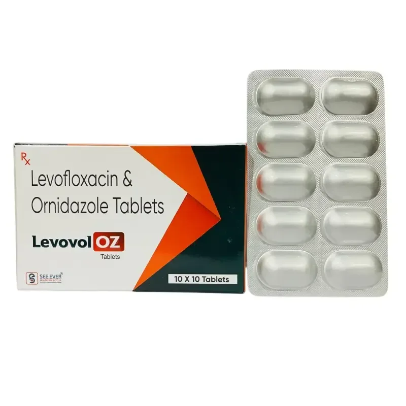 LEVOVOL-OZ - Levofloxacin250Mg + Ornidazole 500 mg