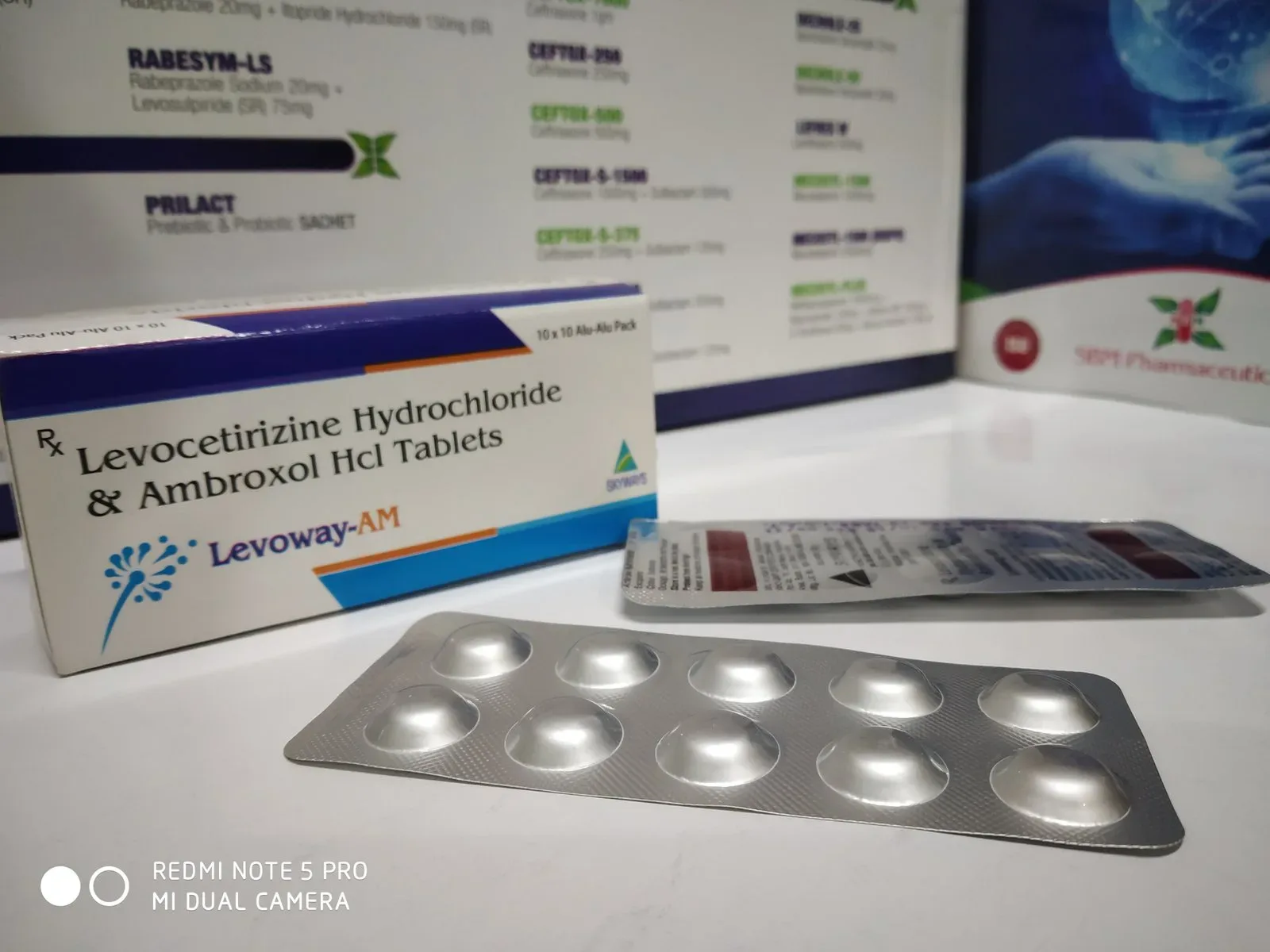 Levoway-AM - Levocetirizine 5mg, Ambroxol 60mg
