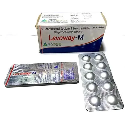 Levoway-M - Levocetirizine 5mg, Montelukast 10mg