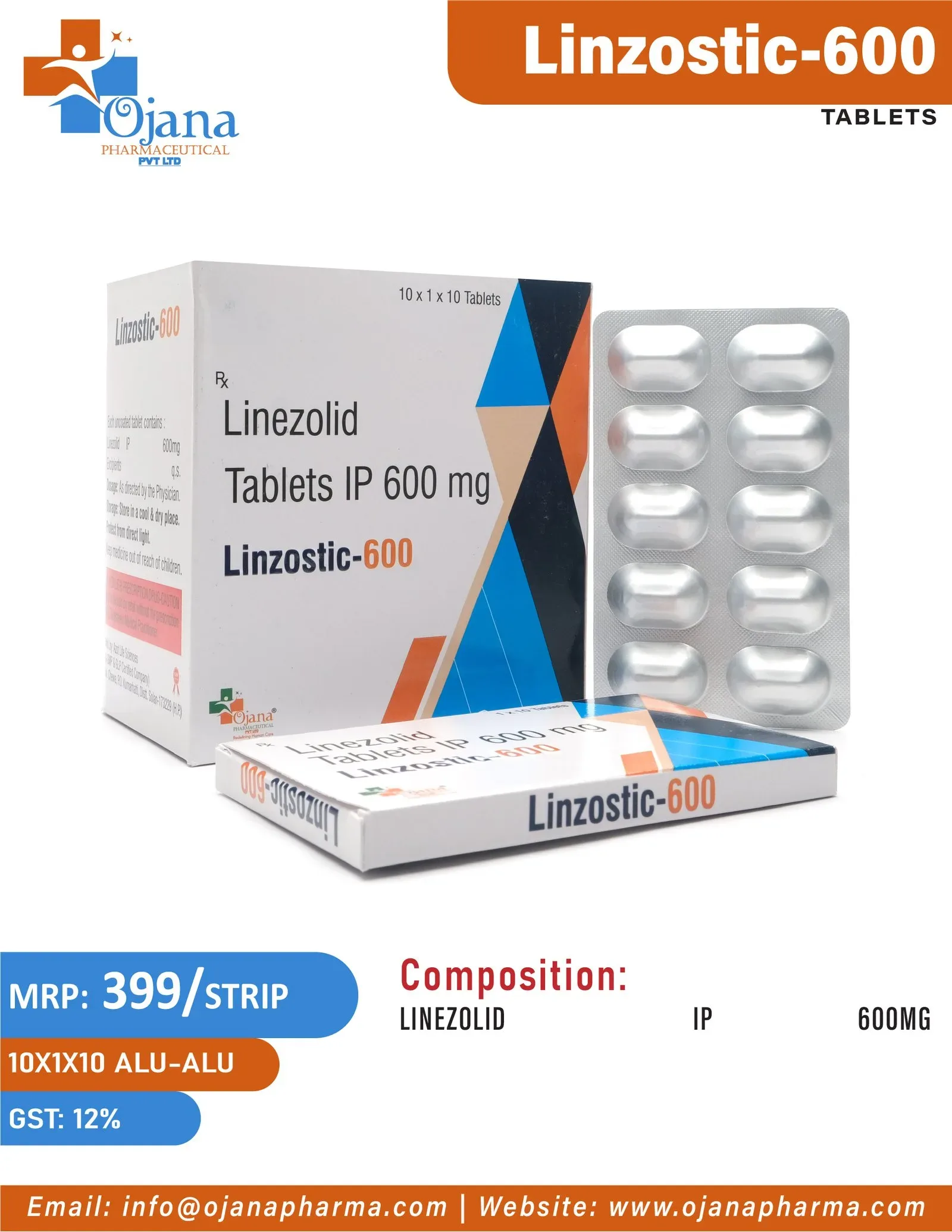 Linzostic-600 - Linezolid I.P. 600mg