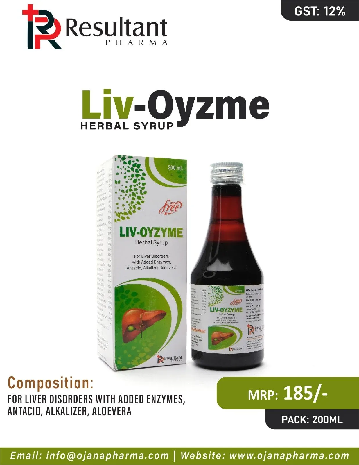 LIVOYZYME - Liver Enzyme Syrup