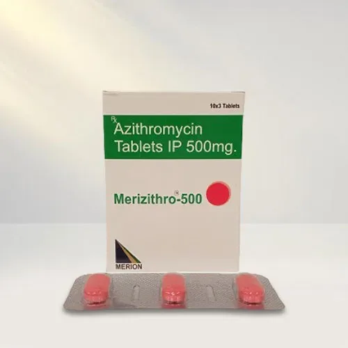 MERIZITHRO-500 Tablets