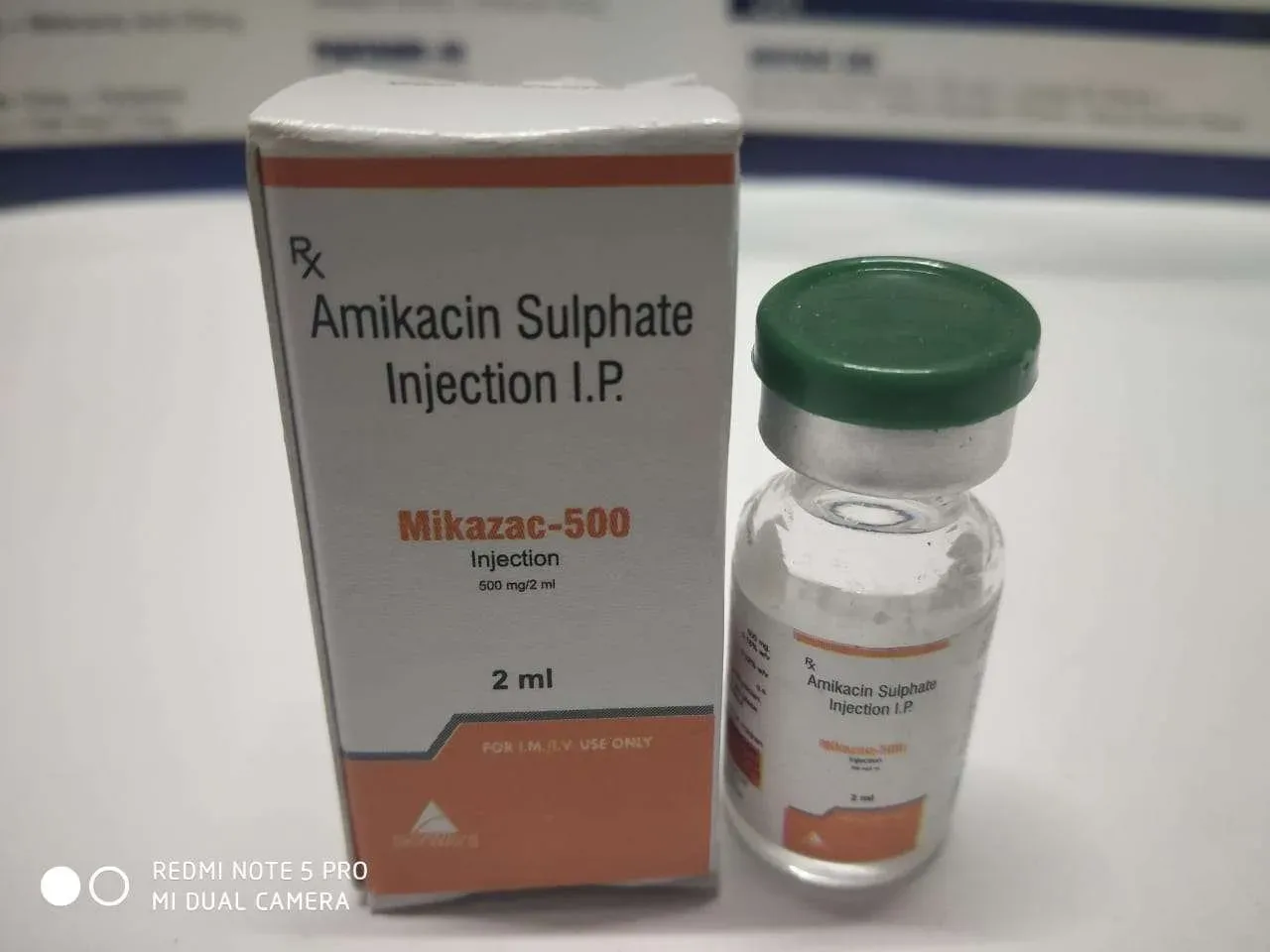 Mikazac-500 - Amikacin 500 Mg.