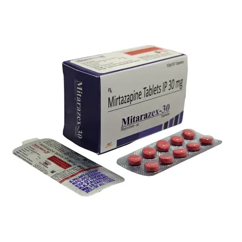 MITARAZEX - 30 - Mirtazapine 30 Mg.