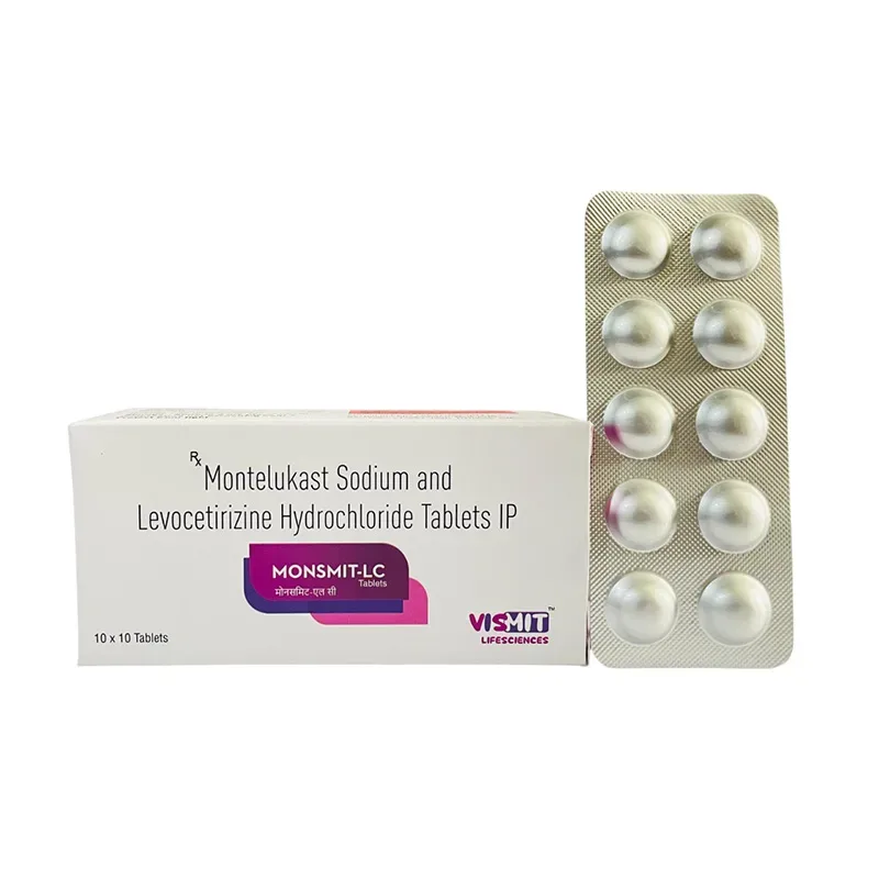 MONSMIT-LC - Montelukast 10Mg + Levocetirizine 5Mg
