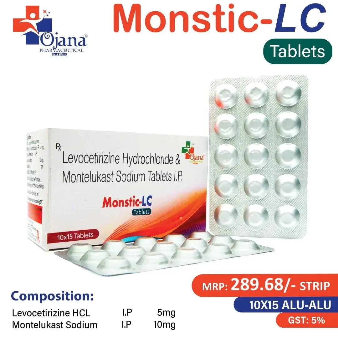 Monstic-LC - Levocetirizine I.P 5 mg + Montelukast Sodium I.P 10 mg