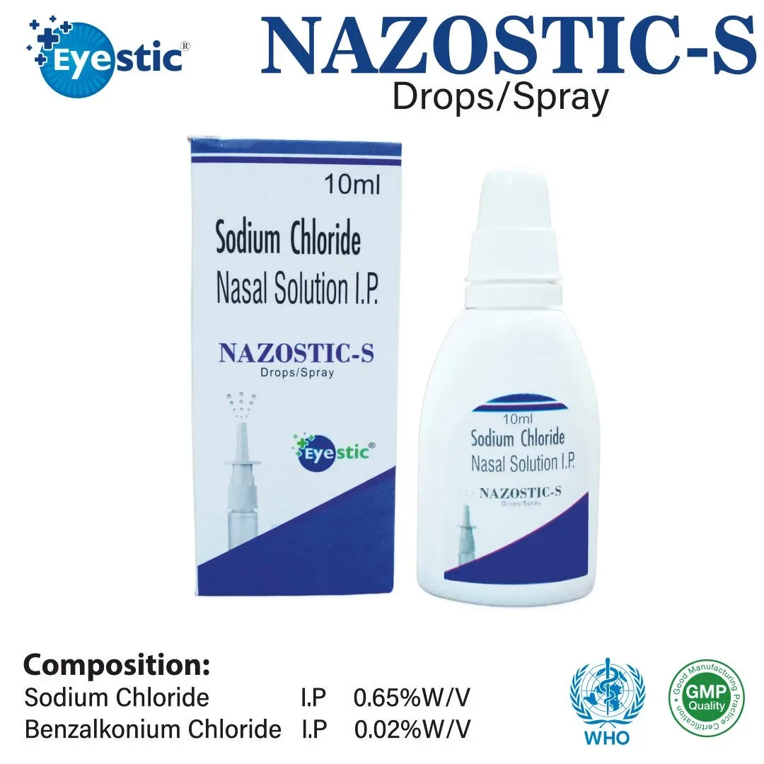 Nazostic-S - Sodium Chloride nasal solution I.P.