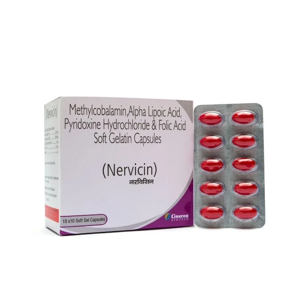 NERVICIN SOFTGEL CAPSULES
