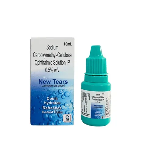 NEW TEARS EYE DROPS - Carboxy Methyl Cellulose 0.5% EYE DROPS
