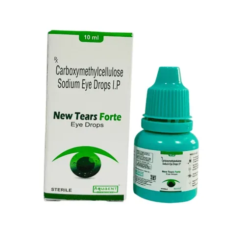 NEW TEARS FORTE - Carboxy Methyl Cellulose Sodium 1% + Oxychloro Complex 0.0075% EYE DROPS