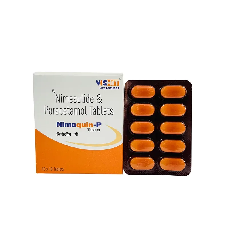 NIMOQUIN-P - Nimesulide 100Mg + Paracetamol 325Mg