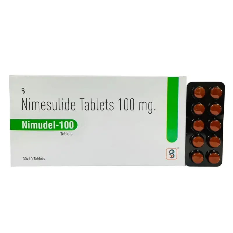 NIMUDEL-100 - Nimesulide 100Mg MOUTH DISSOLVING TABLETS