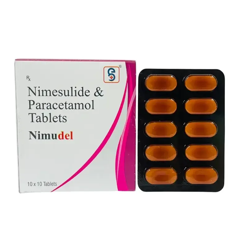 NIMUDEL - Nimesulide 100Mg + Paracetamol 325Mg