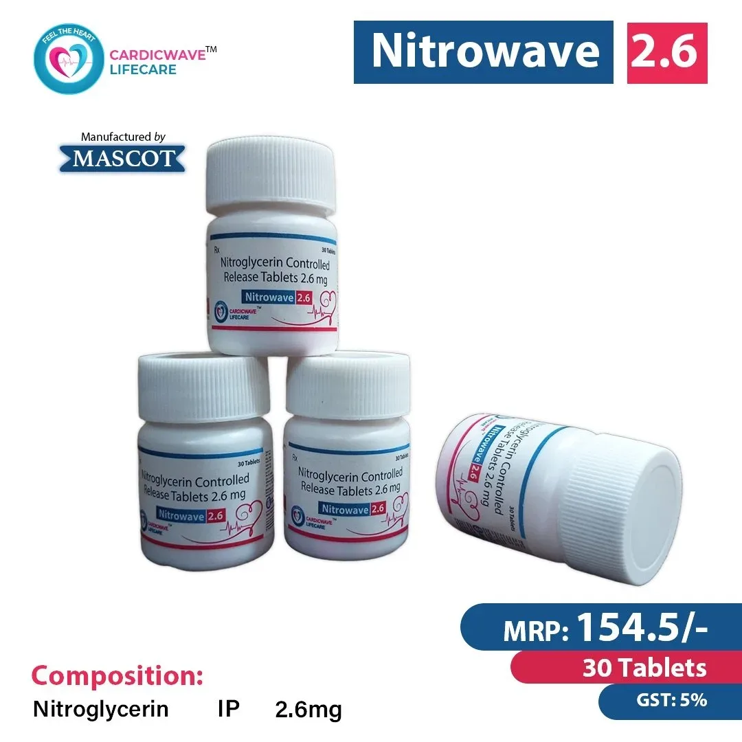 Nitrowave 2.6 - Nitroglycerin (2.6mg)