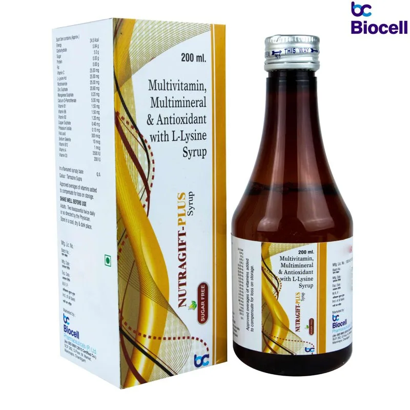 NUTRAGIFT PLUS SYP - Biocell Pharmaceuticals