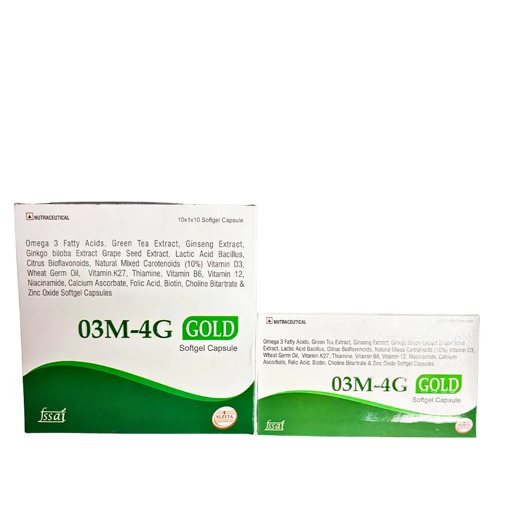 O3M-4G GOLD Softgel Capsules