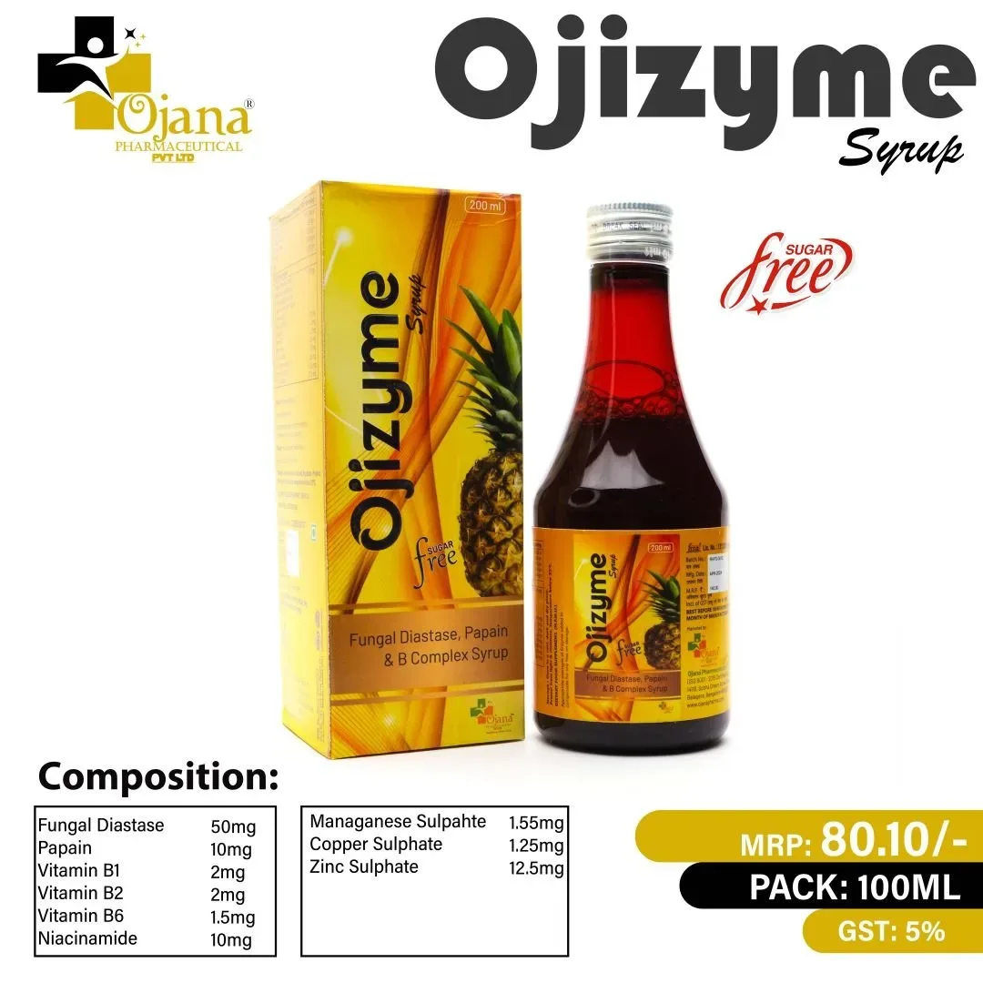 Ojizyme - Digestive Enzyme + Fungal Diastase + Pepsin