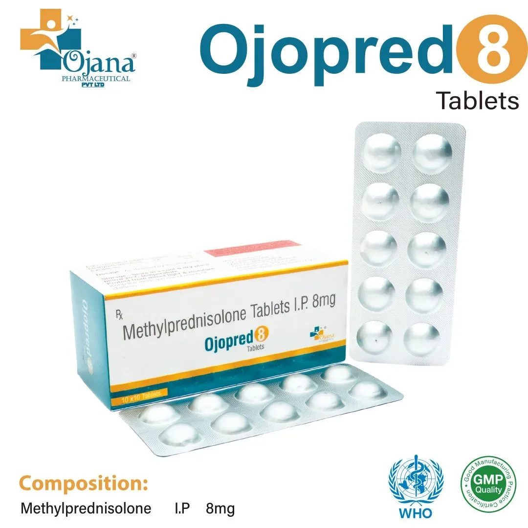 Ojo-Pred 8 - Methylpredinosolone 8 Mg