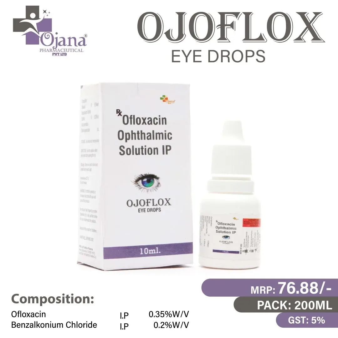 OJOFLOX - Ofloxacin 0.3 % Eye/Ear Drop